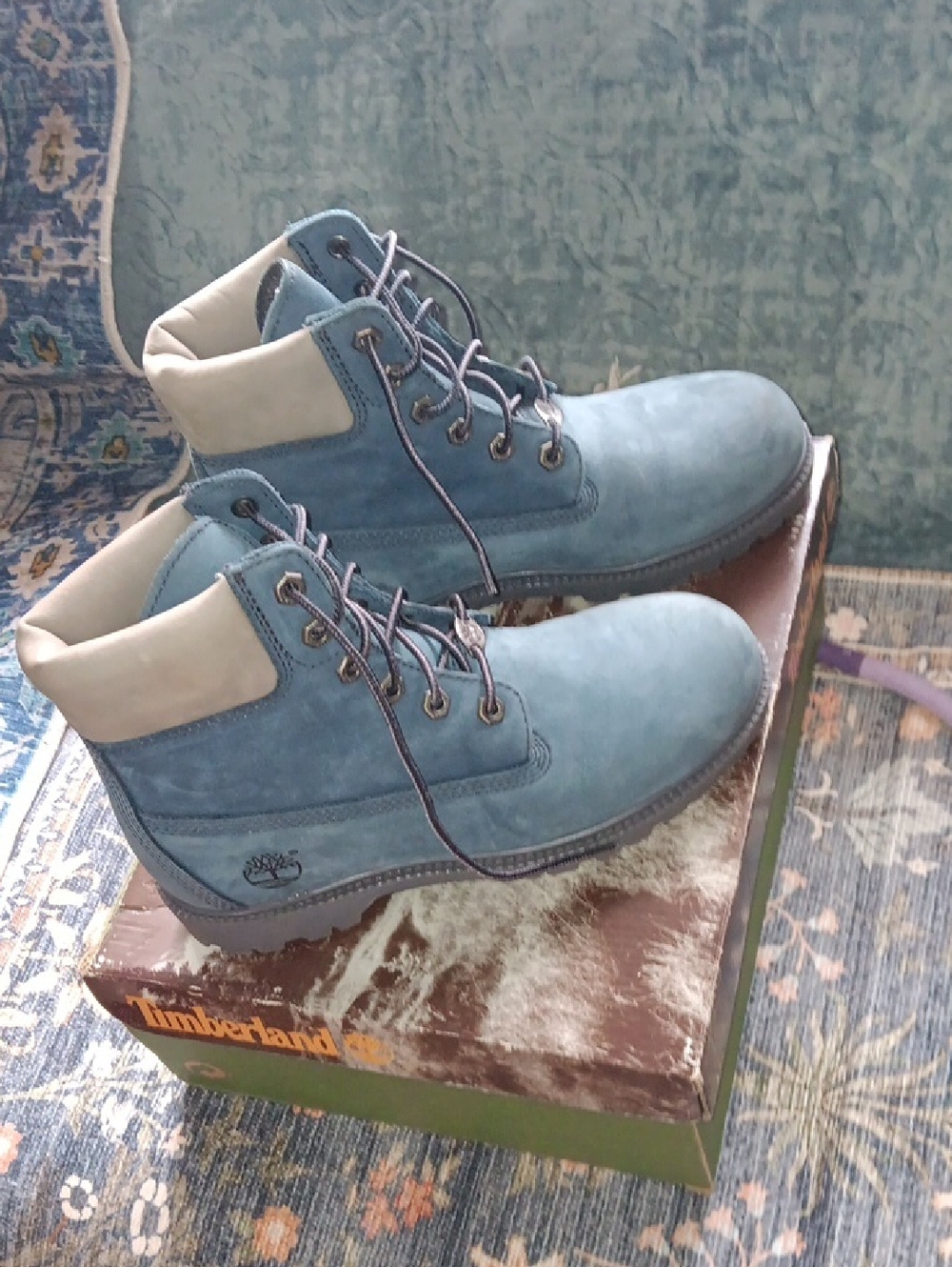 Timberland 7.5 Metalic Eyelets